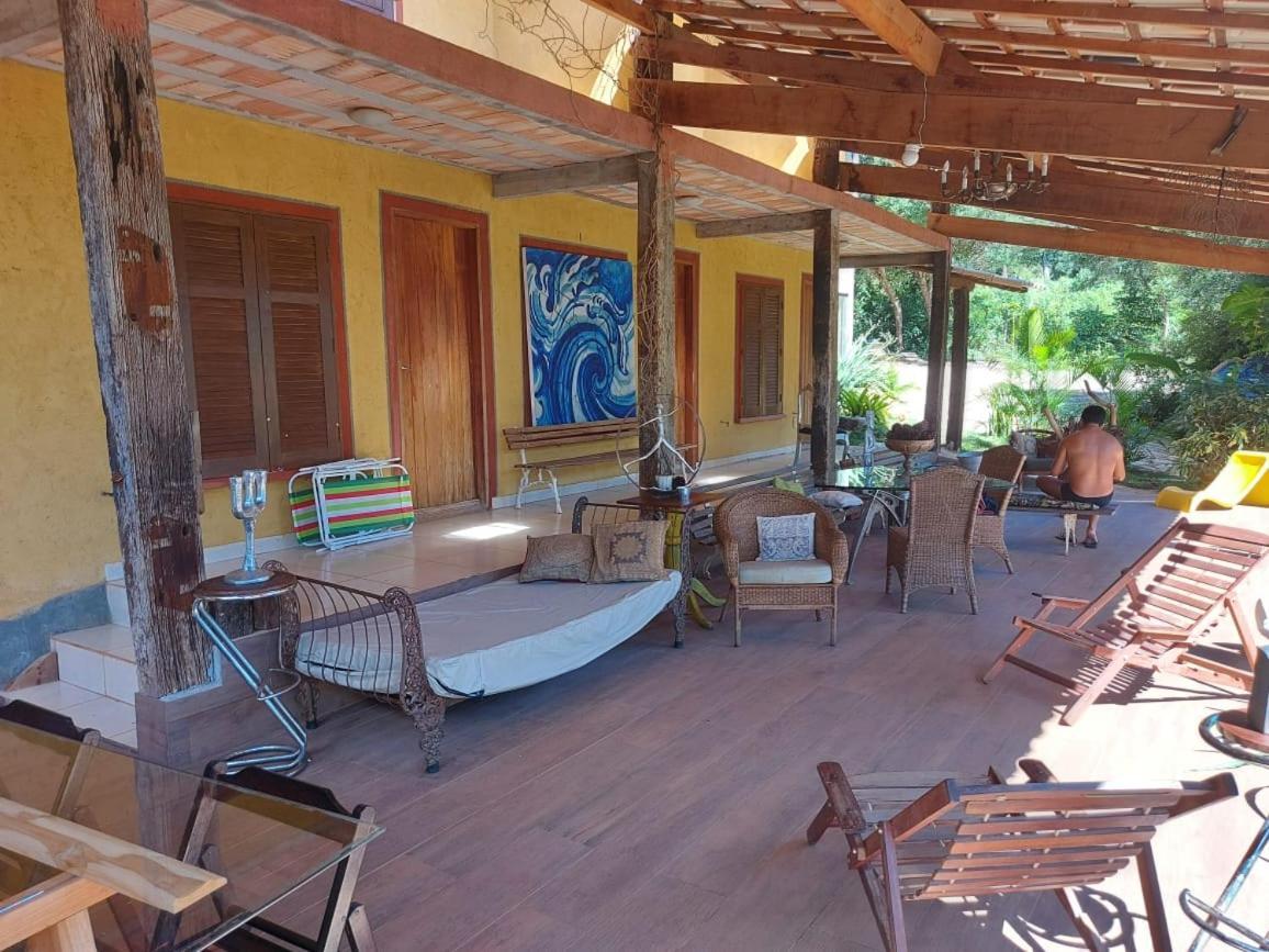 Casas E Apartamentos Da Praia, Lapinha Na Beira Do Lago ซานตานาโดฮิอาโช ภายนอก รูปภาพ